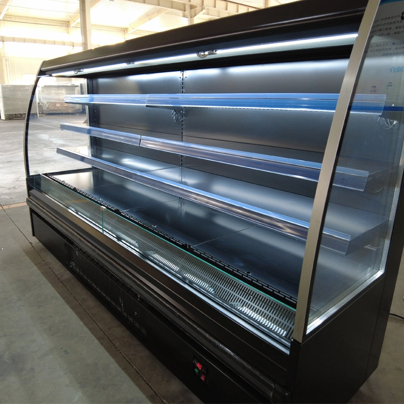 Half Multideck Cabinet and Semi Multideck Showcase for Supermarket or Convenience Store.