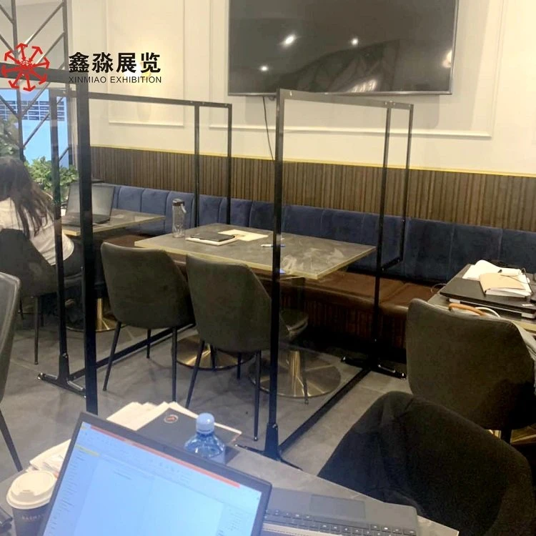 Restaurant Clear Wall Partition Clear Acrylic Moving Partition Wall Factory, Good Price