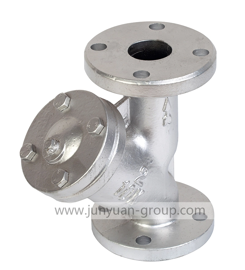 DN15~DN250 Acero inoxidable 304 brida y-Strainer, DN100 brida Tipo y Strainer