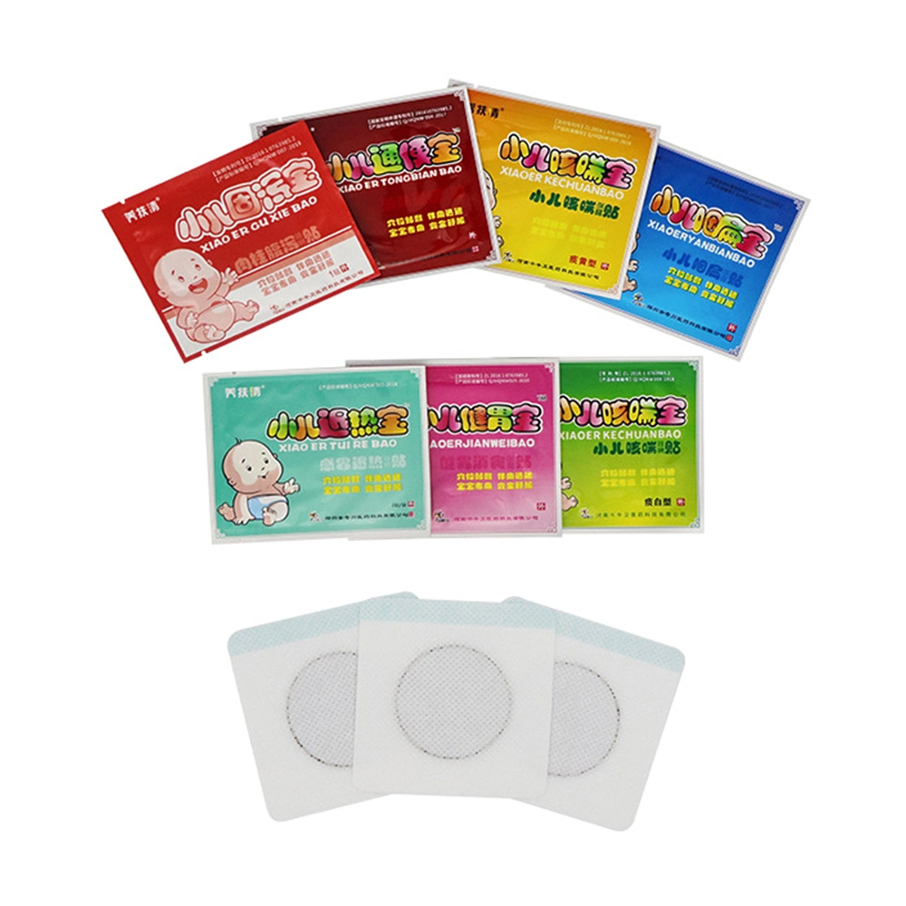 Not Allergic Sore Throat/Cough/Asthma/Fever/Stomachache Relief Patches for Children