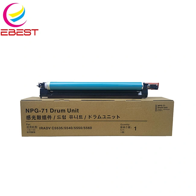 Ebest Compatible for Canon Gpr-55 Npg-71 C-Exv51 Drum Unit IR Adv C5560 C5540 C5535 C5550 C5523 Color Copier Drum Cartridge