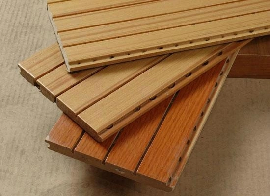 Sound Absorption Perforated Wooden Acoustic Board for Wall Decorative