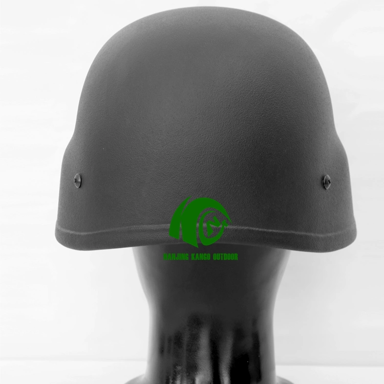 Kango Factory Lab Test de prueba de balas Casco NIJ IIIA Ballistic Casco de protección