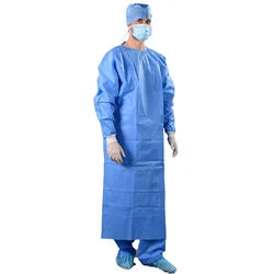 Одноразовый медицинский комплект SMS SMMS Non Woven Surgical Glown EO Стерильный хирургический гун для врачей