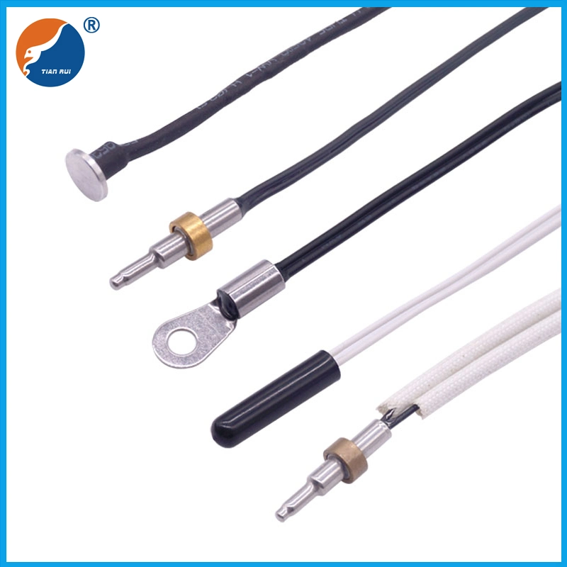 10K 50K 100K Thermistor-Temperaturfühler-Gewehrkugel-Form-Fühler des Ohm-3435b Ntc für elektrische Kessel-Warmwasserbereiter-Kaffee-Maschine