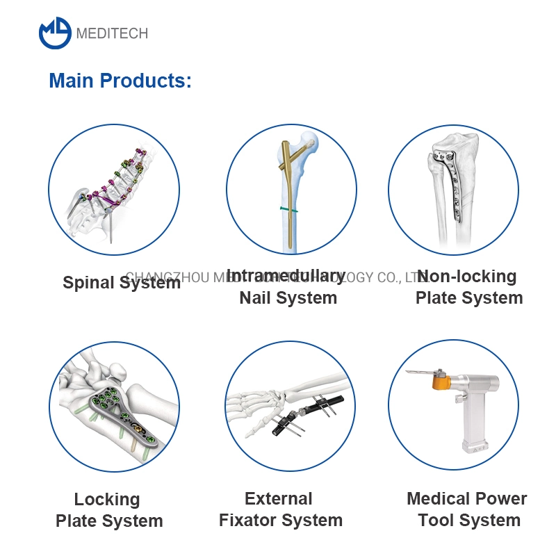 Medical Orthopedic Surgical Instruments 5.5 Spinal Pedicle Screw Instrument Set