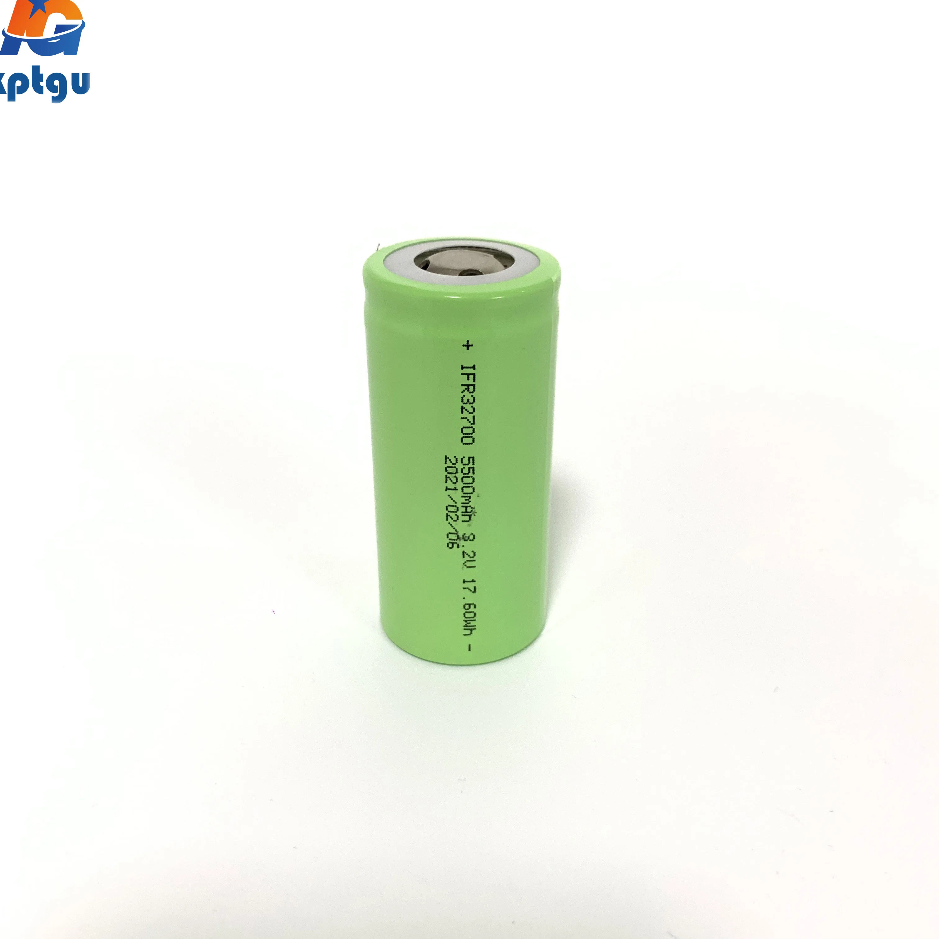 Rechargeable 3.2V 5500mAh Lithium Ion/LiFePO4 Battery Cell