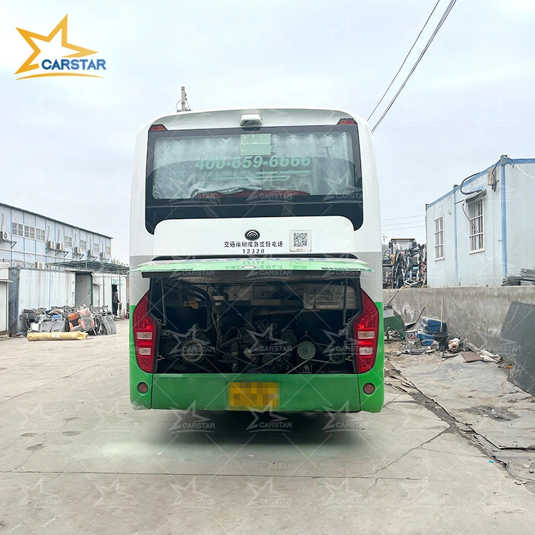 El lujo de segunda mano 50-55 plazas Yutong utilizan Diesel Manual de autobús de la ciudad de Bus de peluche