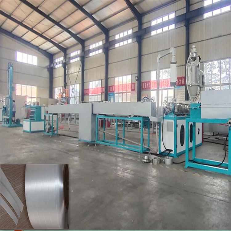 75/30 Polyester Fiber Flexible Strapping Equipment/ Geogrid Fiber Belt Equipment