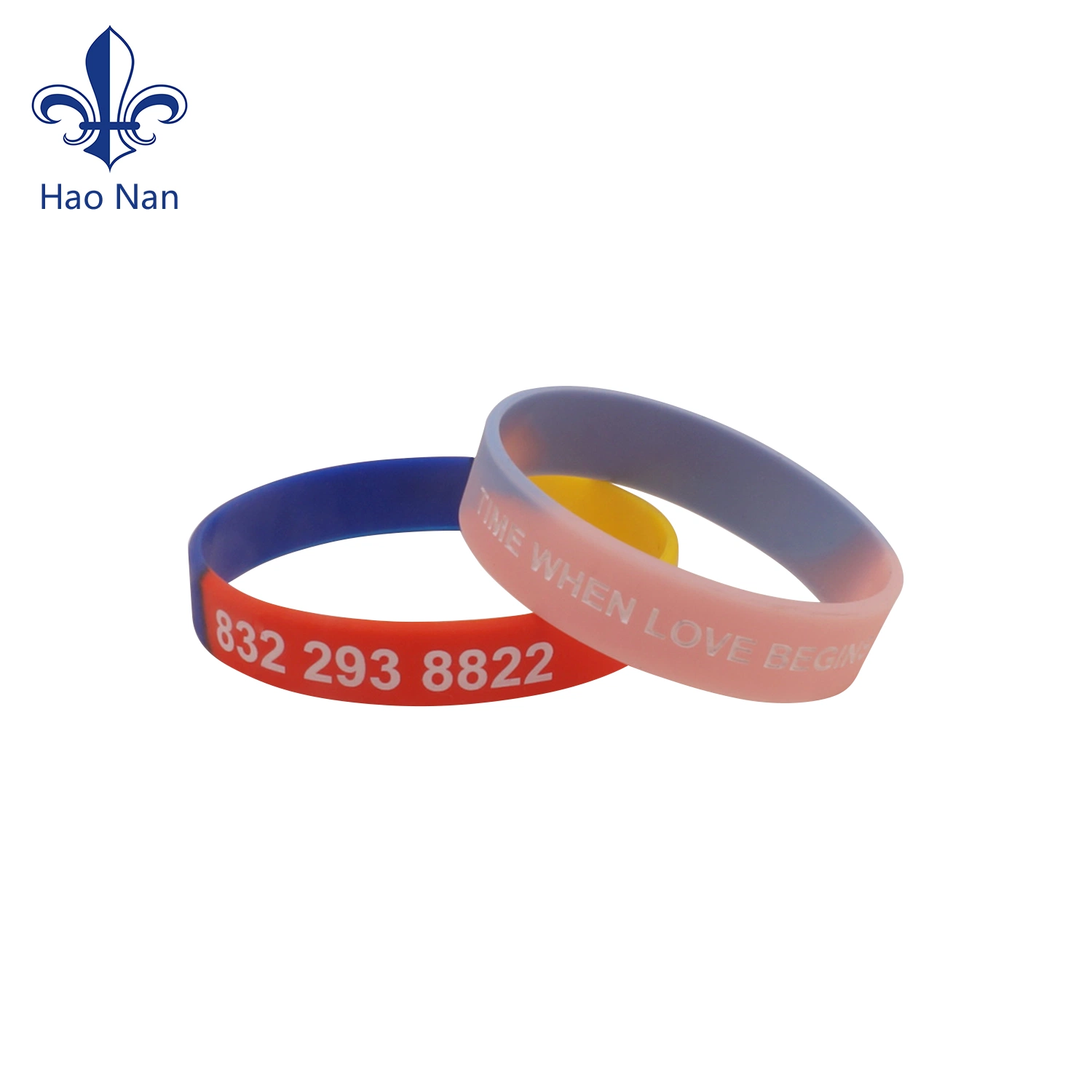 Promotion Custom Logo Silicone Rubber Bracelets