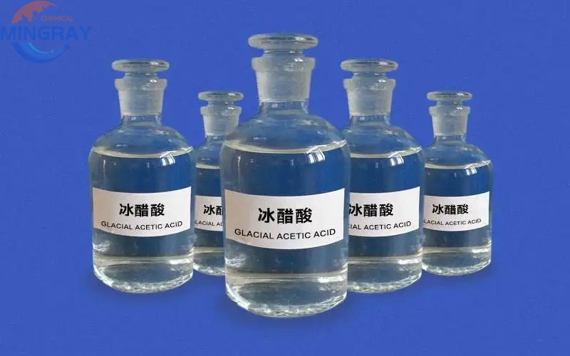 China Food Acidulants pureza química do ácido acético glacial 99.85% CAS 64-19-7