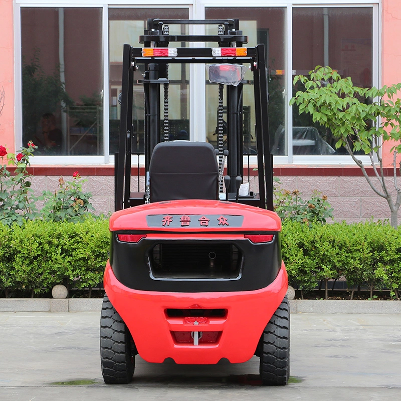 Qdhz 3.5ton Industrial Transmision All Terrain Wheel Small Diesel Mini Forklift