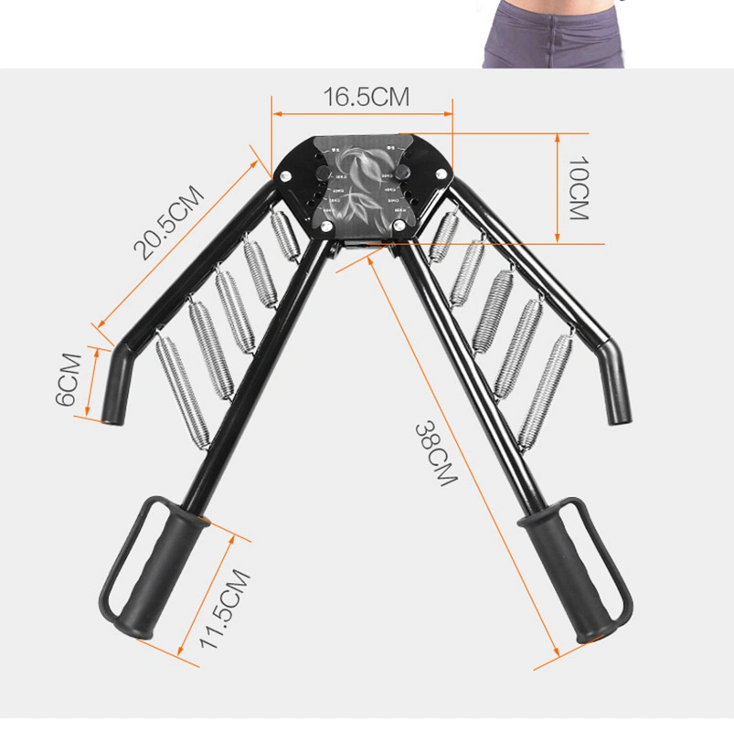 Расширитель для защиты грудной клетки Exerciser пружины рычаг фиксации оборудование для фитнеса органа создания средств с регулируемым сопротивление от 30 кг до 60 кг Wbb13073