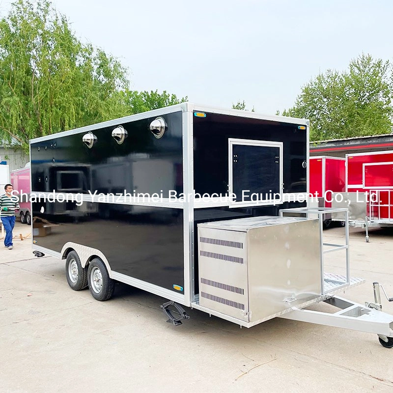 Trailer Food Truck Prefabricated Building Advertising Truck