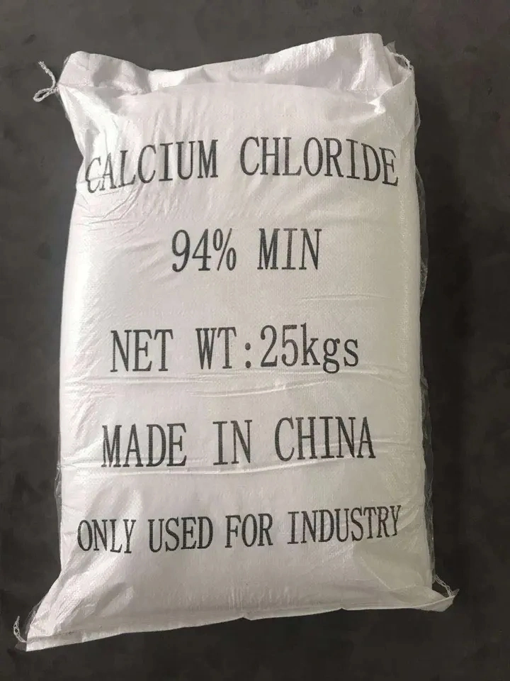 White Granule Chloride Calcium Cacl2 Industrial Inorganic Salt 94%