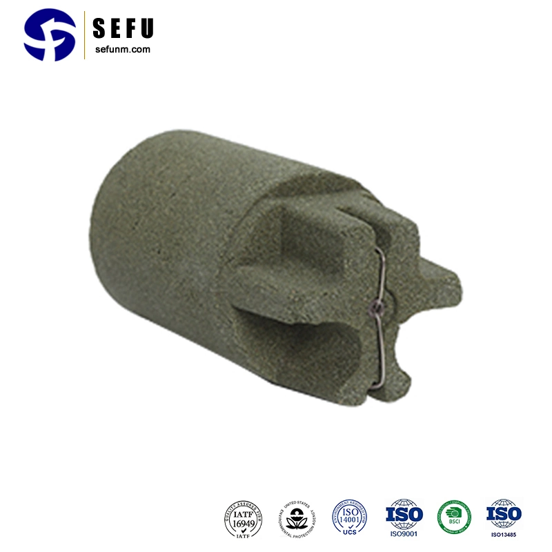 Refractory Thermal Analysis Carbon Cup in Iron Casting Foundry Industry