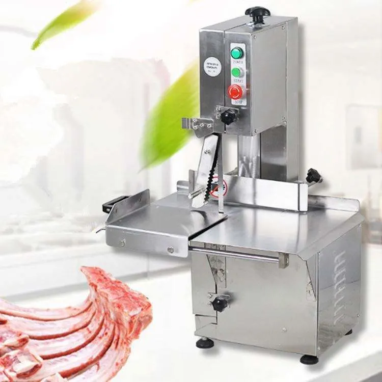 Electric Industrial Stainless Steel Bone Saw Cutter Meat Band Saw Cutting Machine