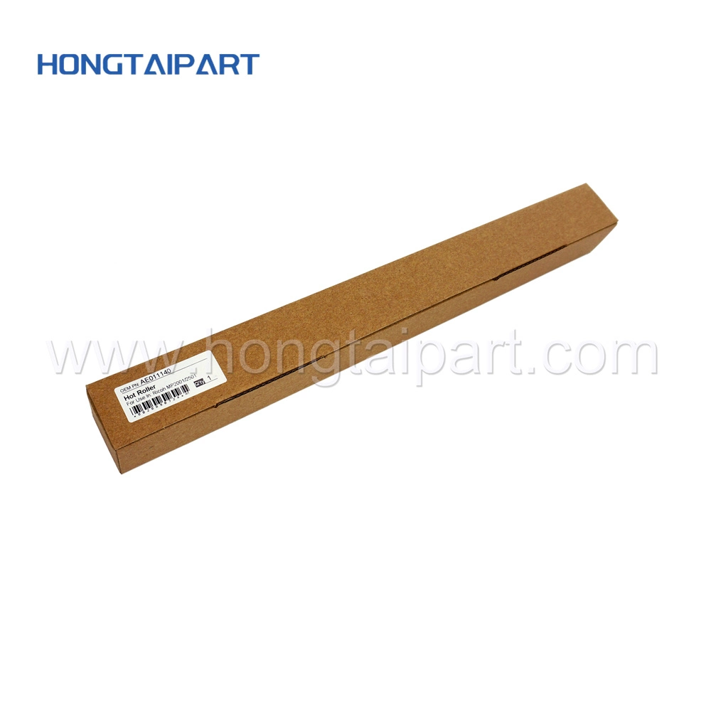 Hongtaipart OEM Factory Upper Fuser Roller Ae011140 Ae011143 Ae011145 for Ricoh MP 2001 2501 Copier Hot Roller Black