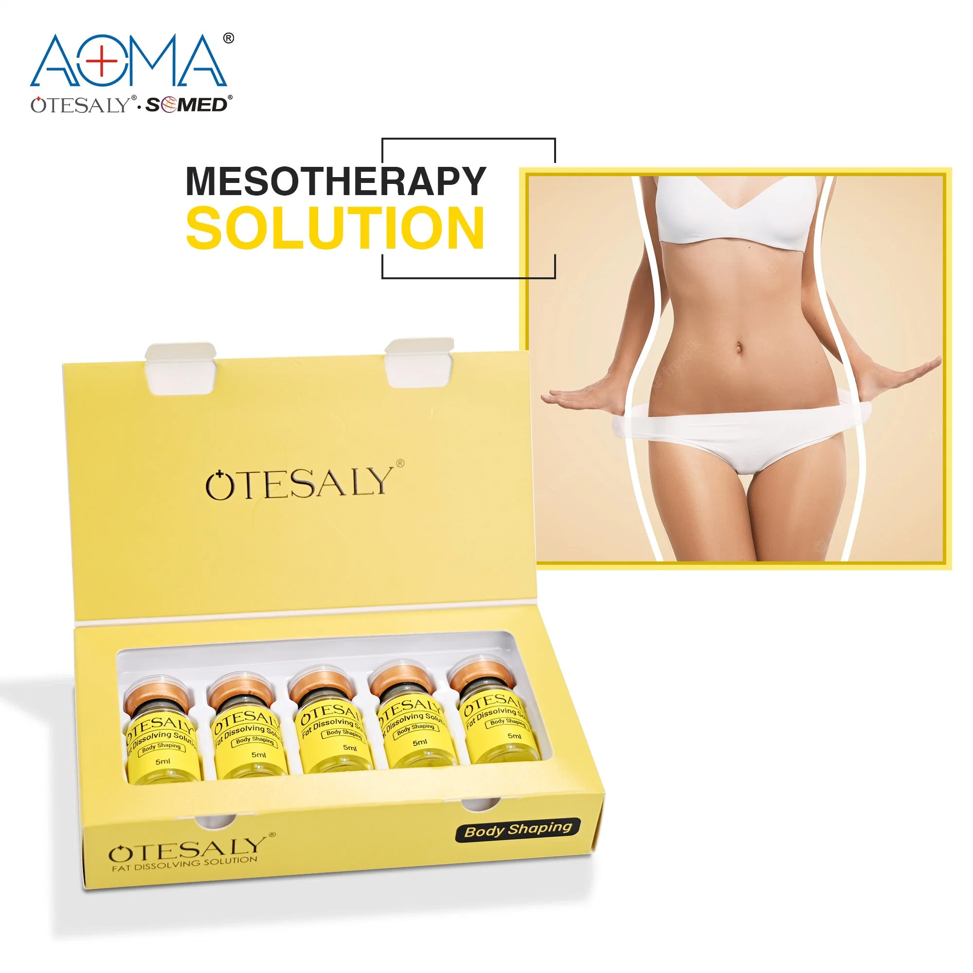 Otesaly Weight Loss Mesotherapy Solution Fat Dissolving Fat Decomposition Injection Liquid Fat Melting Fat