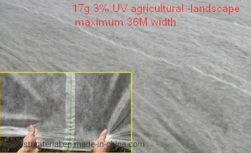 Good Material 100%PP Non-Woven Fabric for Agriculture with Anti-UV Property