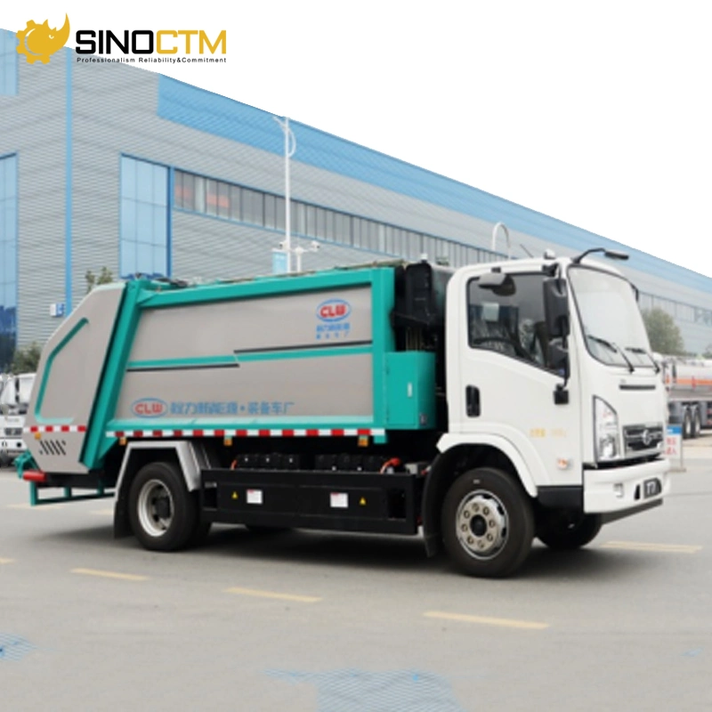 New Energy Vehicle Rhd 8 Cubic 8m3 8cbm 8ton Electric Compressed Garbage Truck