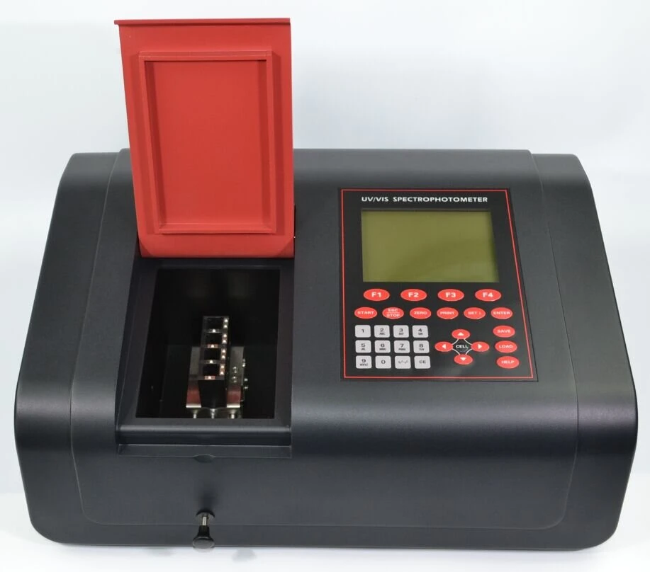 Hot Sale Adjustable Spectral Bandwidth UV/Vis Spectrophotometer Exported to USB Disk Directly