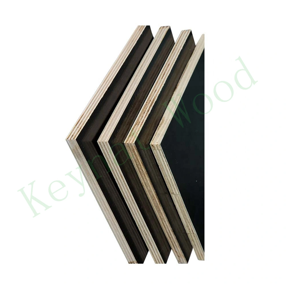 Phenolic Waterproof Film Faced Plywood 18mm Concrete Formwork System Brown Film Faced Plywood