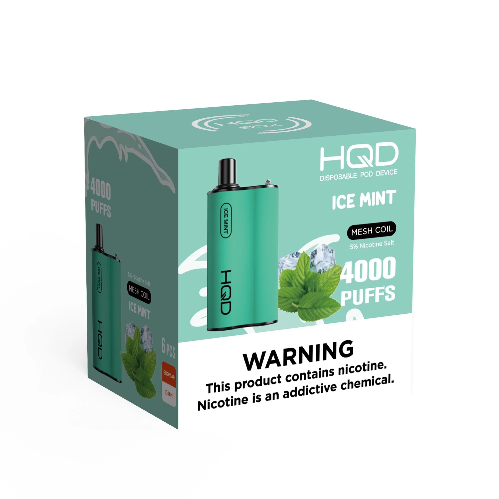 Hqd Disposable/Chargeable Vape Pen Hqd 2023 Hot-Selling E Cigarette Hqd Box 4000 Puffs in Dominican Republic Ecuador Jamaica Paraguay