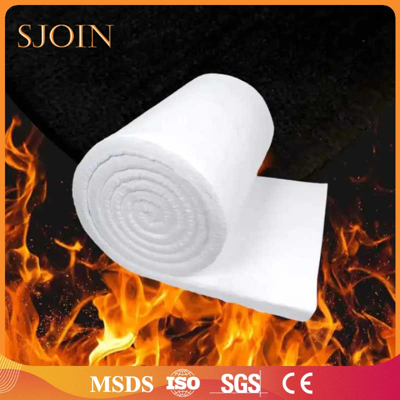 Venta caliente refractario manta de fibra cerámica de alta temperatura China proveedores Thermawrap manta de fibra cerámica de aislamiento de Material de aislamiento térmico.