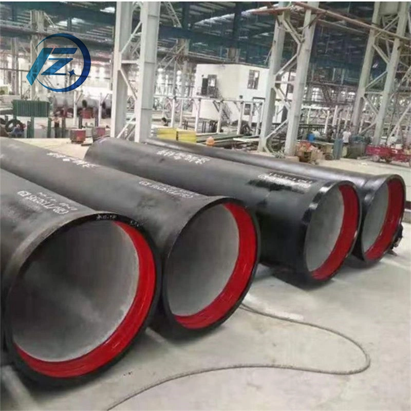 ISO 2351 Class K9 DN80mm to DN2000mm Dci Pipe Di Pipe Ductile Cast Iron Pipe Manufacturers for Water