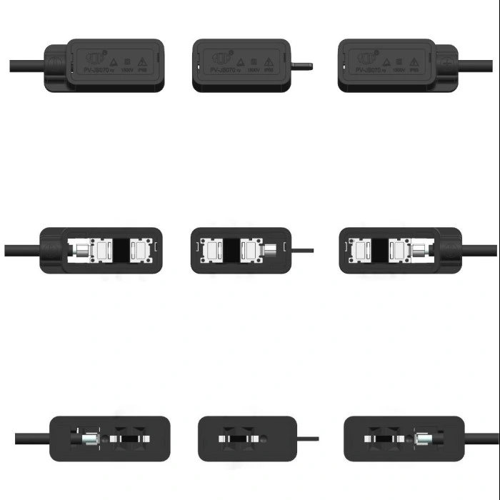 Suministro de fábrica IP68 1500V 2OA, 25A, 30A, 3pcs Diodo de derivación Caja de conexiones del sistema Solar para Panel Solar