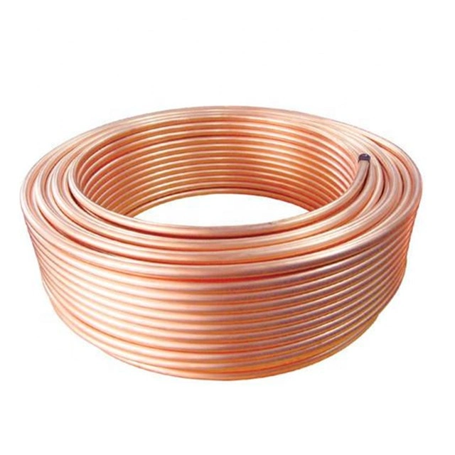 Customized Size Air Conditioner Parts Copper Tube/ Air Conditioner Copper Pipe