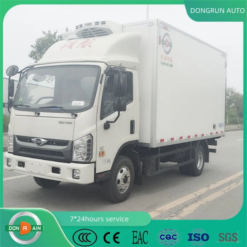 Hot Selling Diesel Engine or New Pure Electric Cargo Truck with Refrigerator