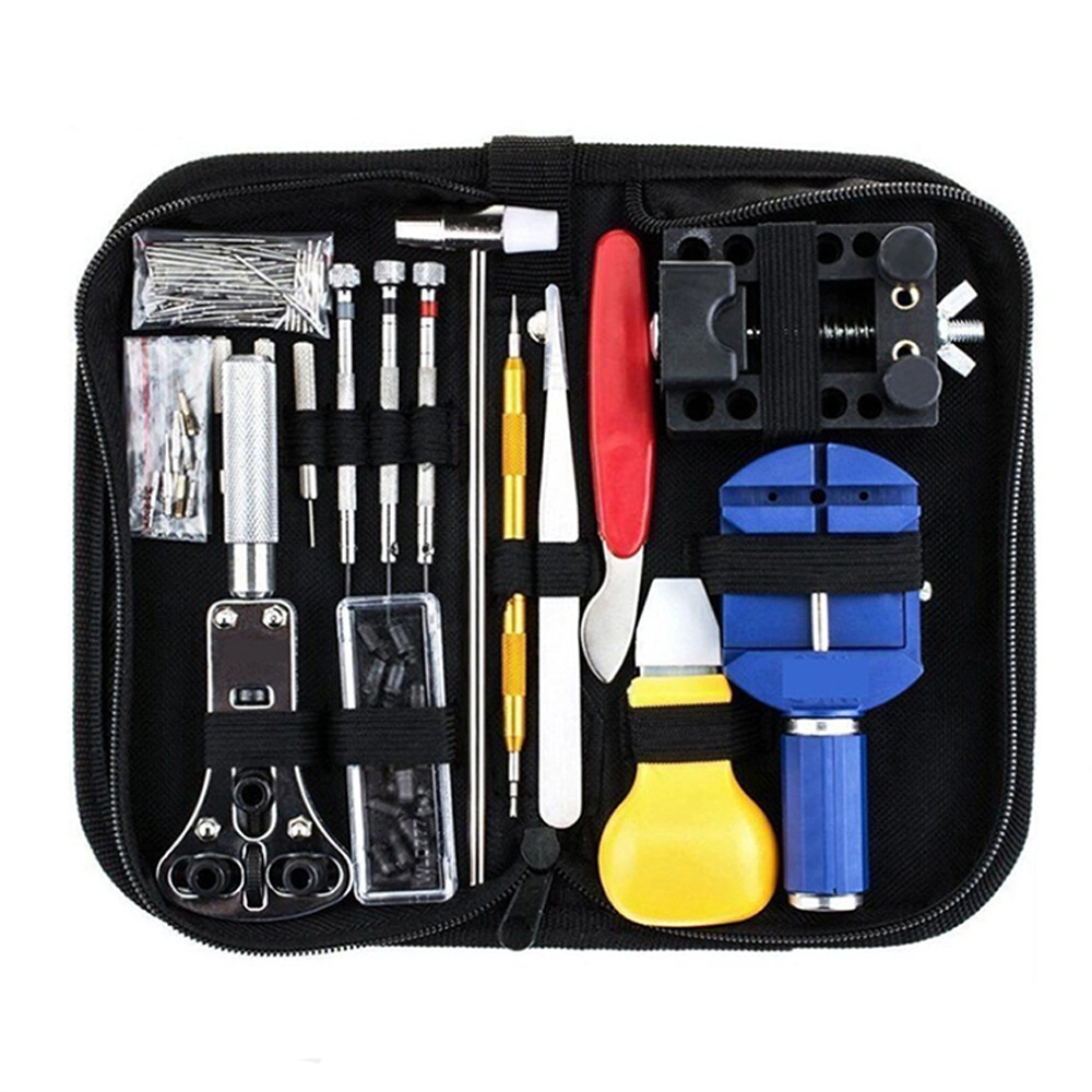 147 PCS BRICOLAGE Portátil Assista Repair Tool Kit de Conjunto de Ferramentas de Remoção do sulcador banda fendas definido