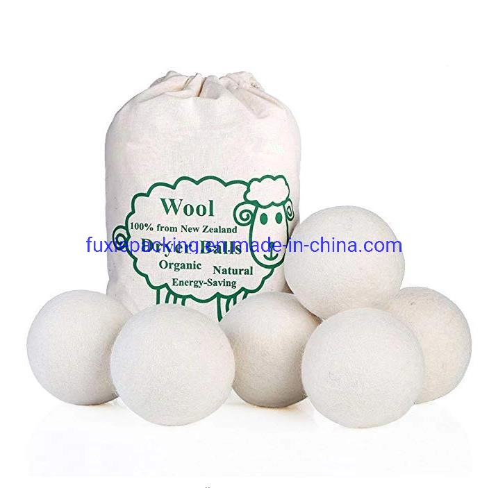 100% Organic Wool Dryer Balls for Laundry Dryer