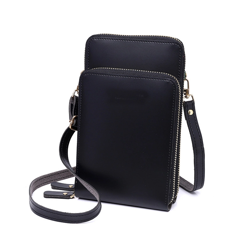 Summer Colorful Small Phone Pouch Women Crossbody with Slots and Long Strap