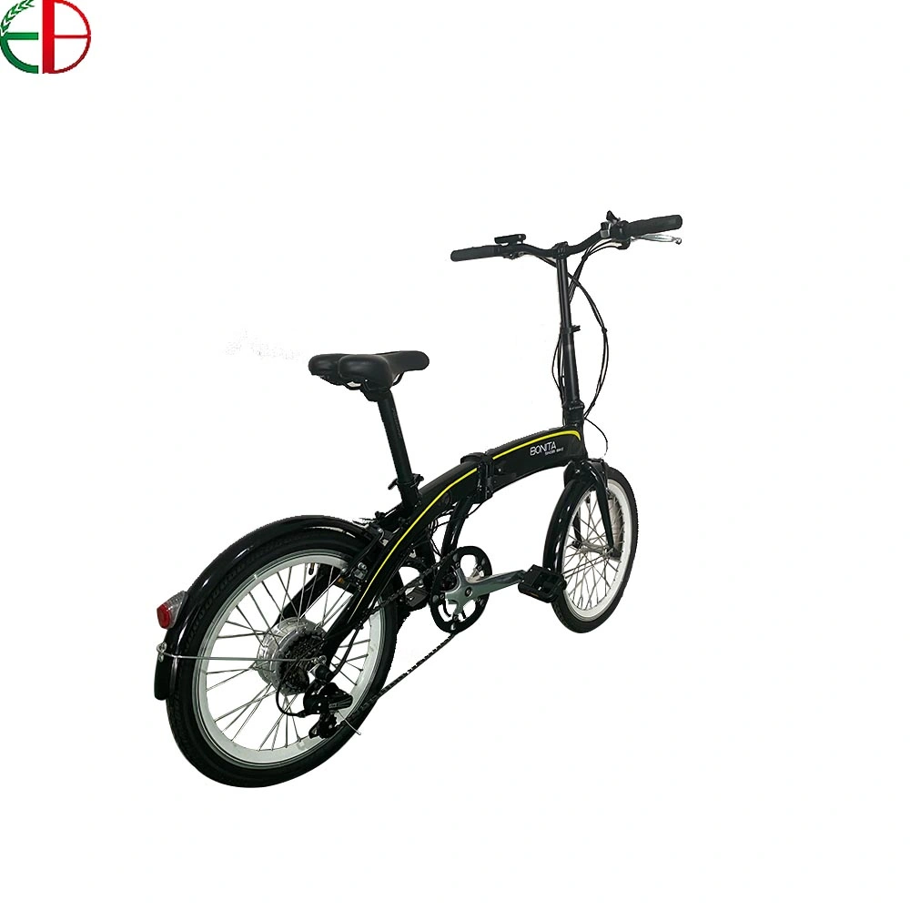 20 Inch Fat Tire Foldable City Electric Bike Rear Motor with Lithium Battery