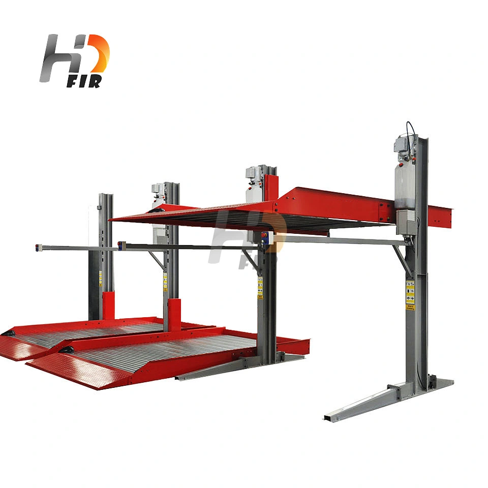 Hodafir Mechanical Lift Four Post Parking Device Automotive Elevator Car Lift