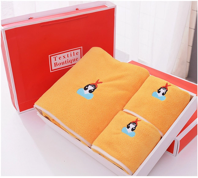 Custom Unique Microfiber Soft Bath Towel Sets