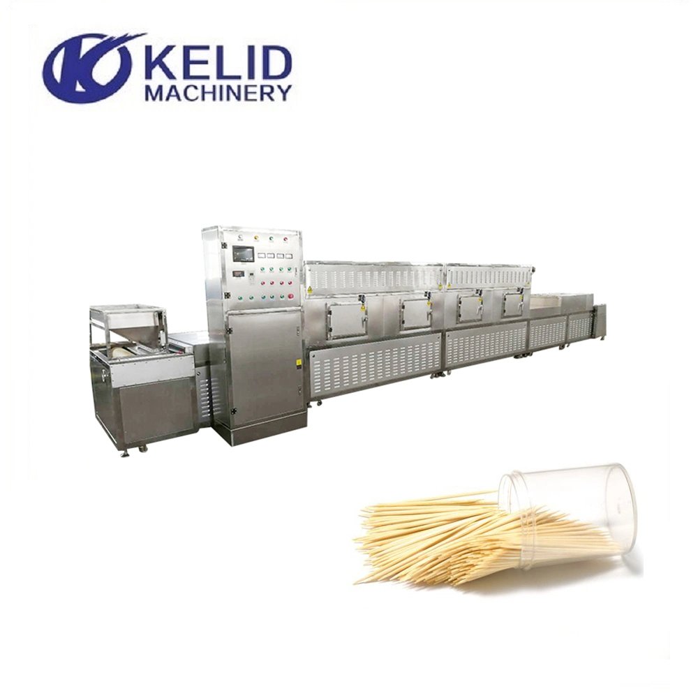 Industrial Microwave Oven Toothpick Dryer Sterilization Machine