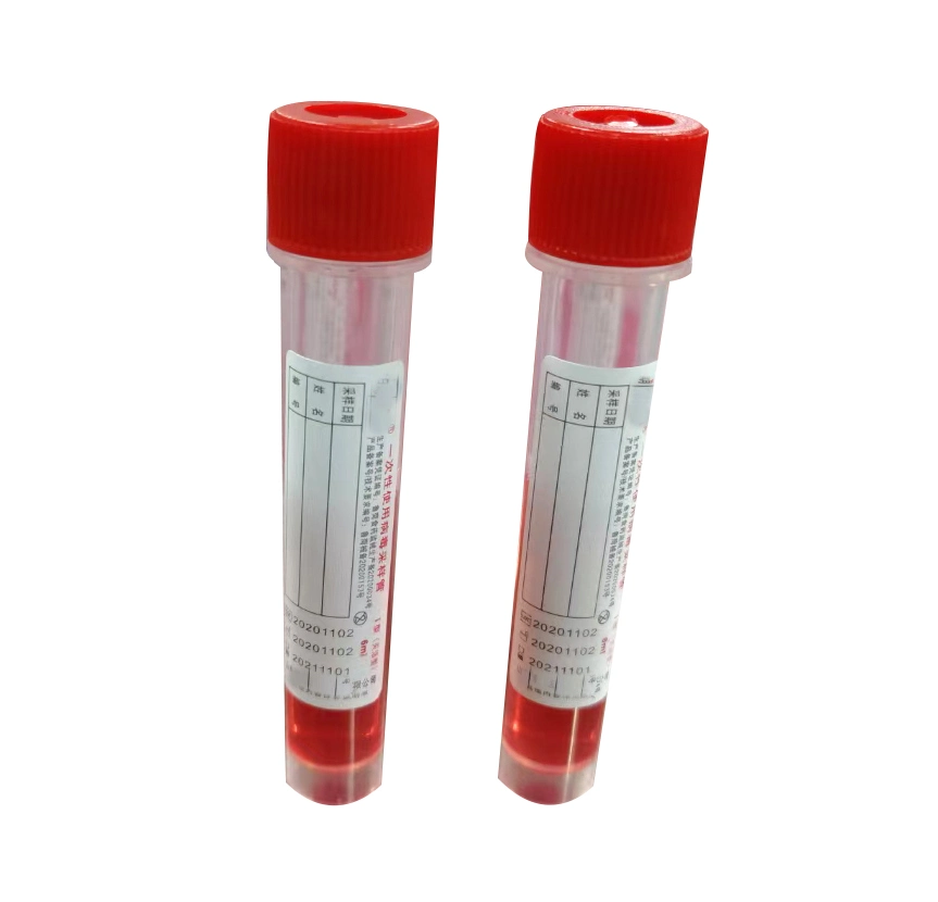 Disposable Medical Virus Sampling Collection Tube with Swab