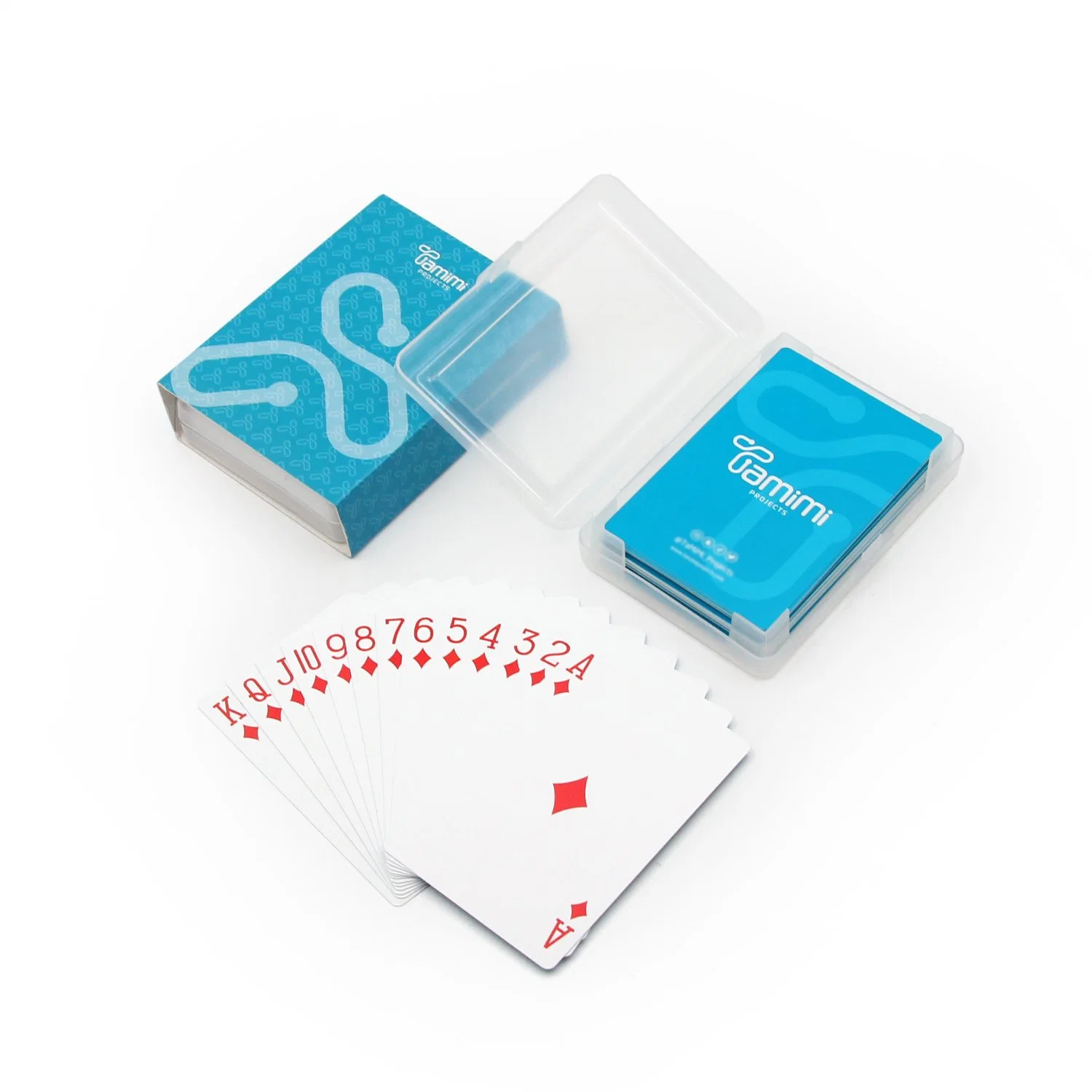 Custom Design Your Logo Paper Printed Box Playing Cards