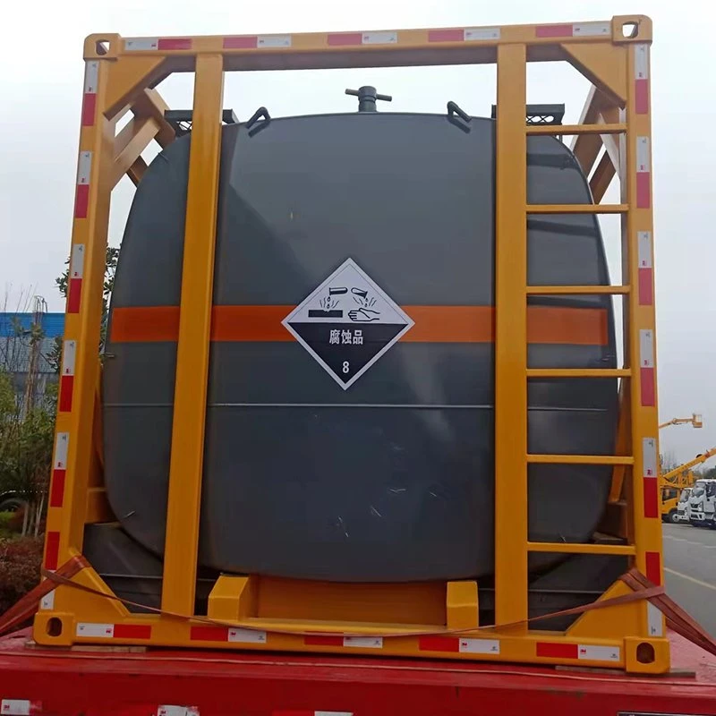 Hot Sale 20FT 40FT Sulfuric Acid Hydrochloric Acid ISO Tank Container for Sale