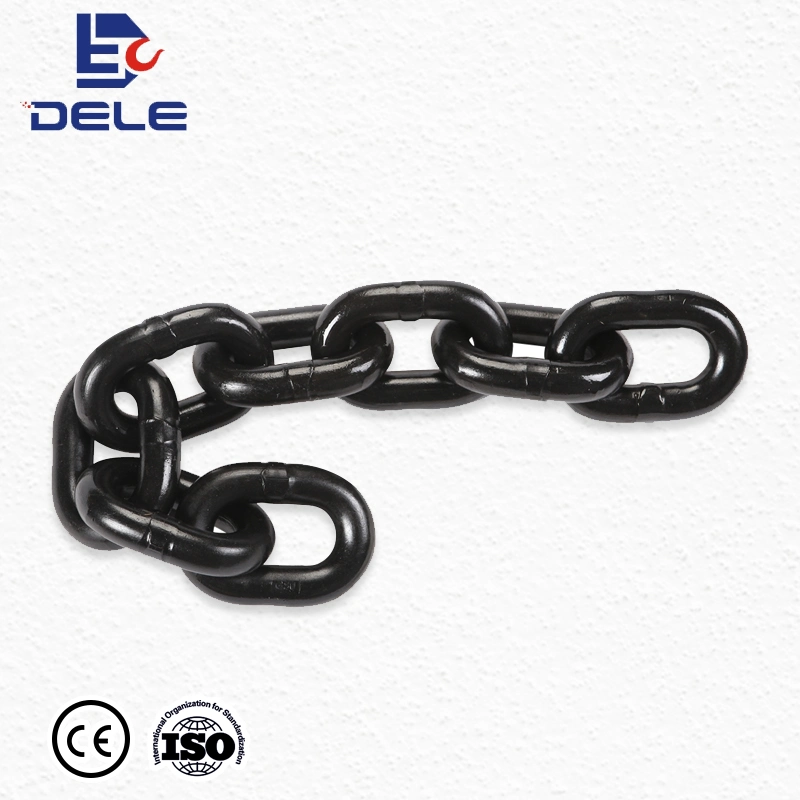 Alloy Steel Heavy Duty 10 mm Link Welded Lashing Lifting Mining Chain