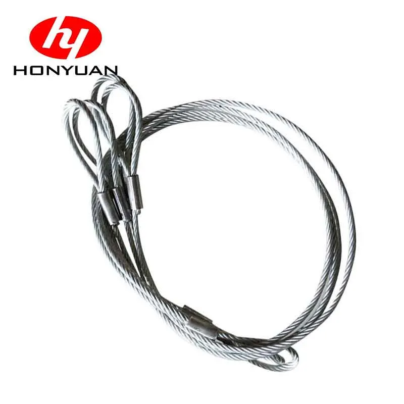 Different Sizes Galvanized Steel Wire Lifting Rope