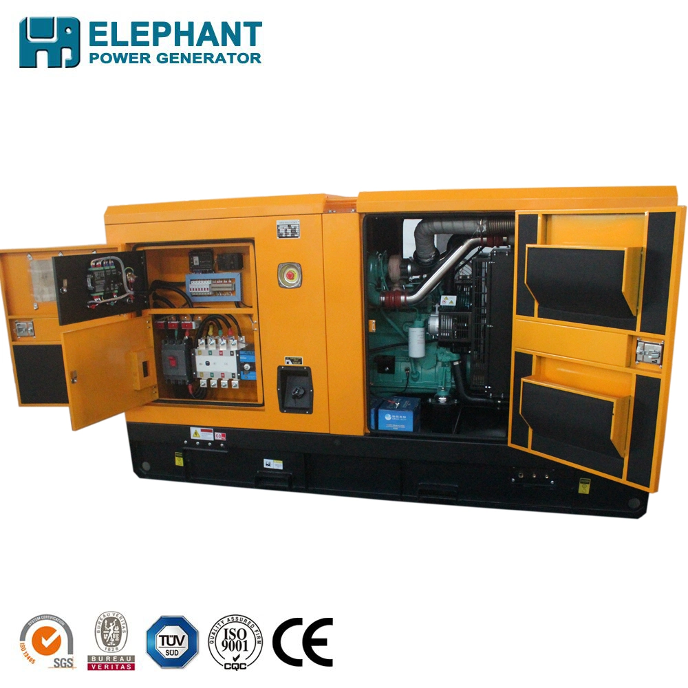 85kVA Water Cooled Silent Power Diesel Generators with Cummins Engine Parts