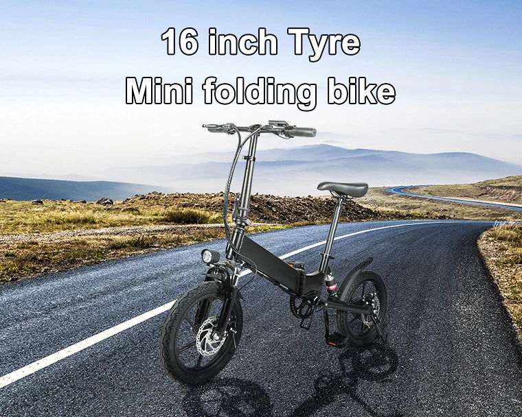 Max Load 120kg Climbing Dgree 25&deg; 2023 Foldable Electric Bike Utility Ebike