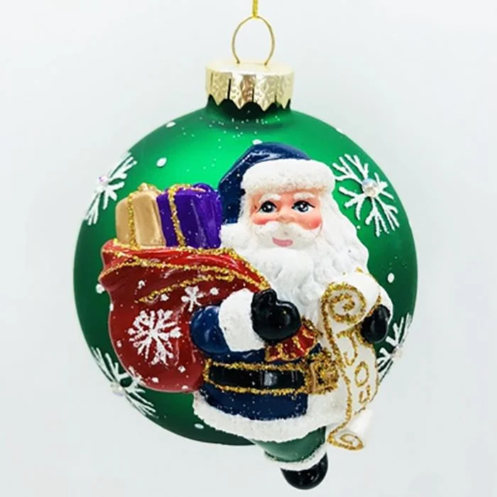 Tree Hanging Glass Ball with Hand Painted Home Decoration