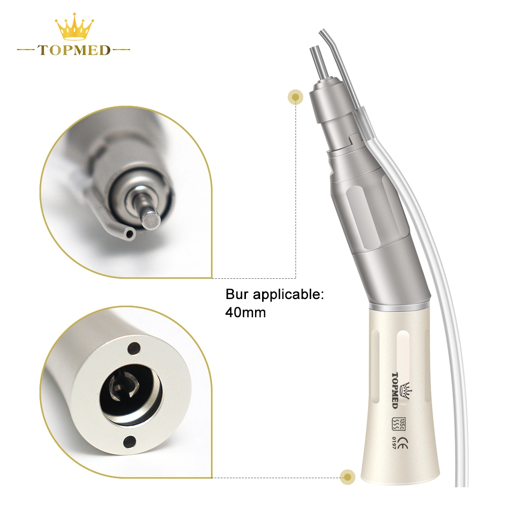 Straight Head Turbine Handpiece Endodontic Dental Surgical Handpiece