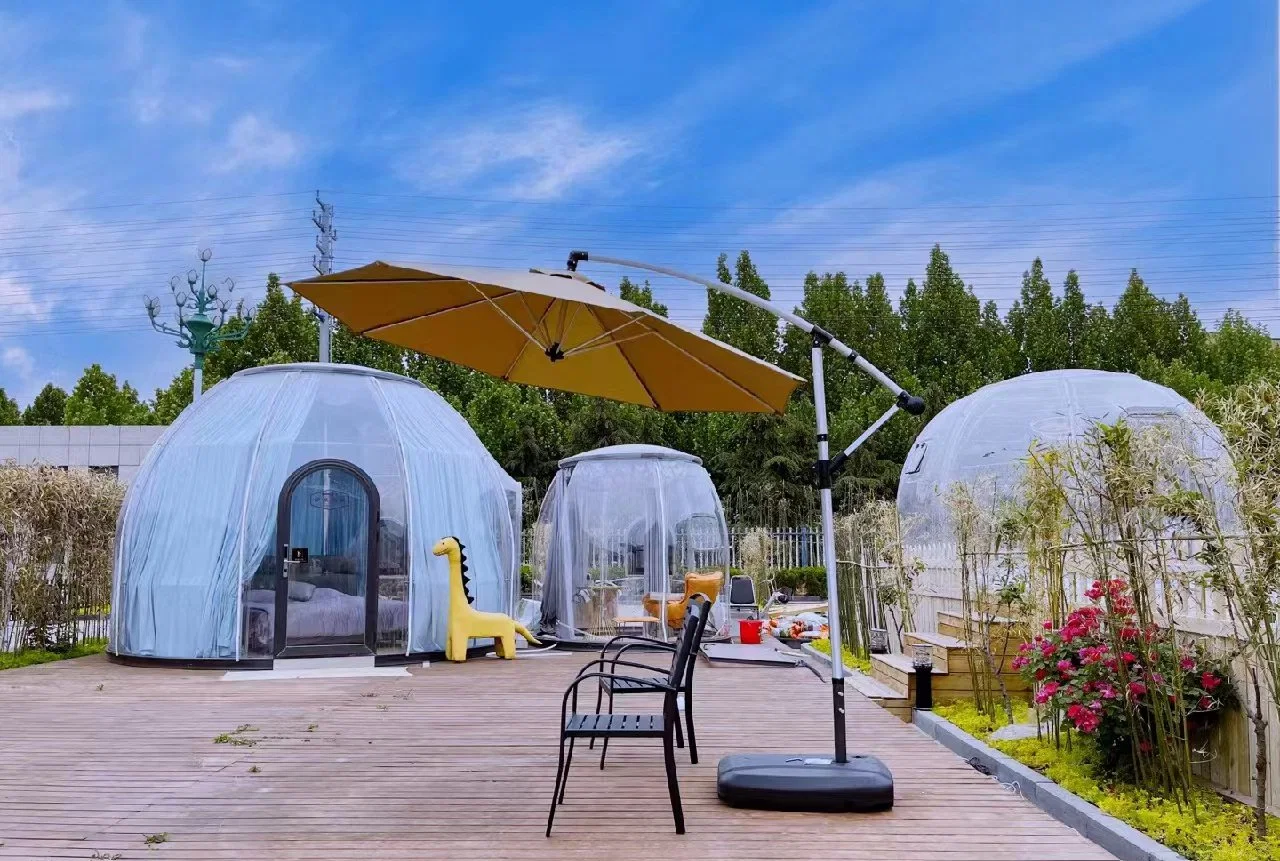 PC Dorm Stars View House Pod Homes Outdoor Garden Sun Room Portable Pod Bubble House Green Houses Modern Ys4.2